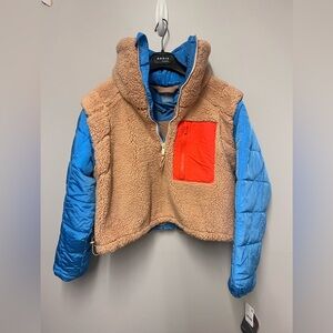 NWT Free People Movement Scenic Route Fleece Pullover